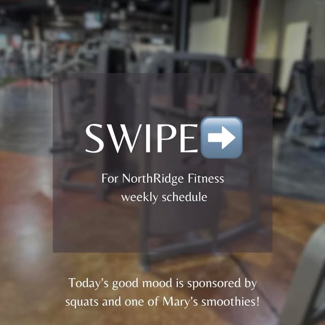 Our group fitness schedule for the week! Because it’s spring break some days may be mod…