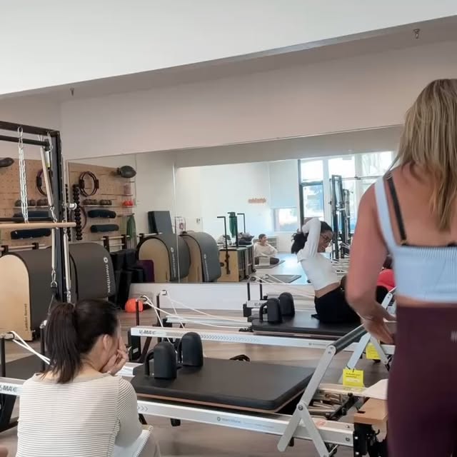 You know you’re a Pilates instructor when you can fix springs, cue breath, and untangle…
