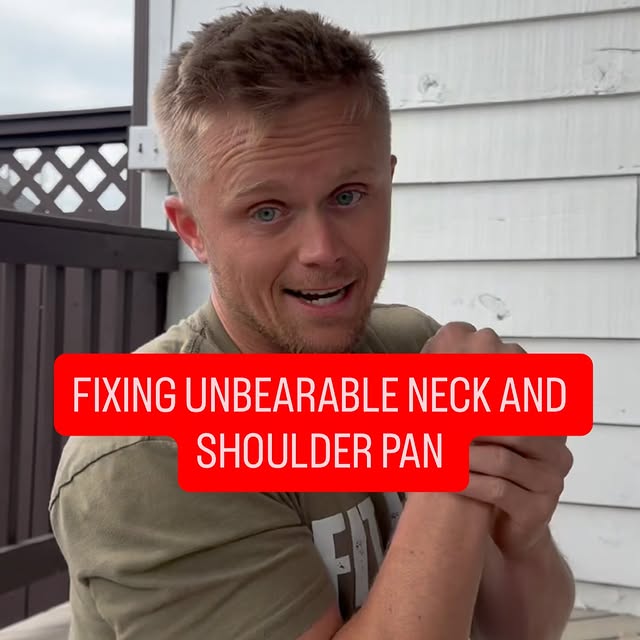 If you struggle with neck and shoulder pain save this video because I guarantee this wi…
