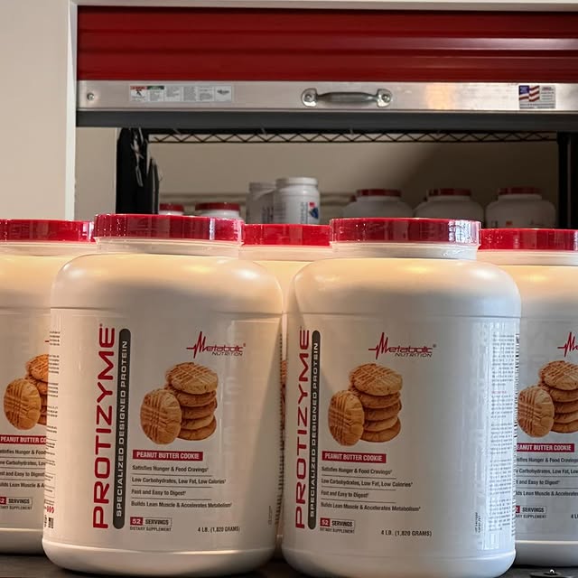 Peanut butter cookie protizyme is in stock!!