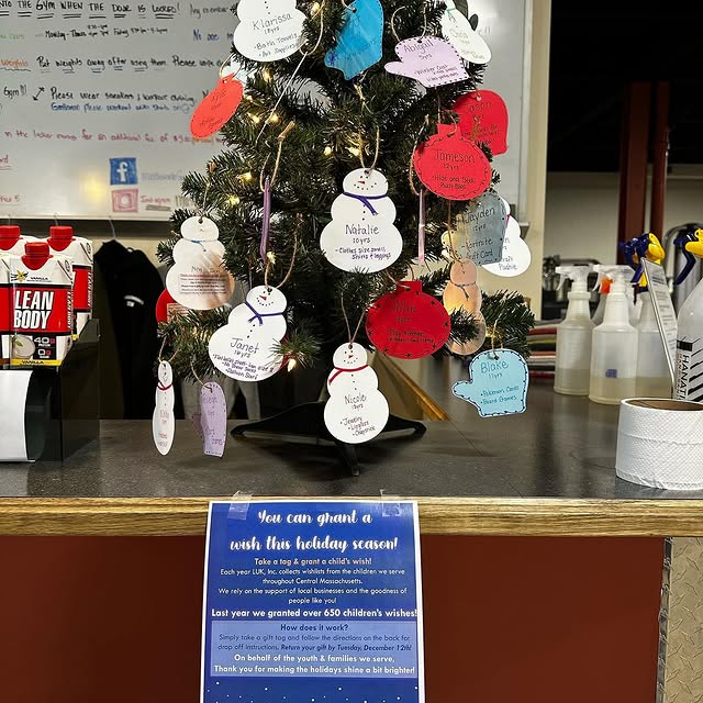 Take a tag and grant a child’s wish for the holidays #LUKInc #grantawish #holidays #hel…