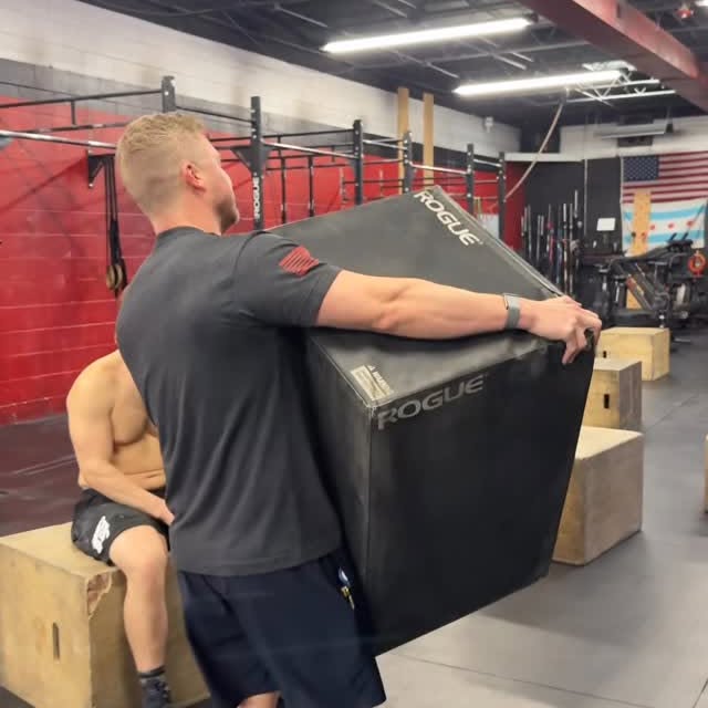 - When the workout has multiple rounds of Box Jump Overs and Wall Balls… BYOB has a dif…