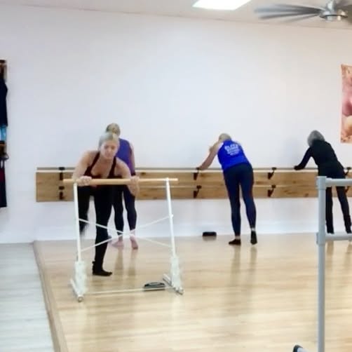 Leg lifts at the barre tone and strengthen the lower back and booty!
Join us for a fabu…