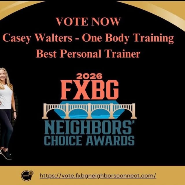 Big news! 🎉 Our very own trainer Kasey has been nominated for Best Personal Trainer in…