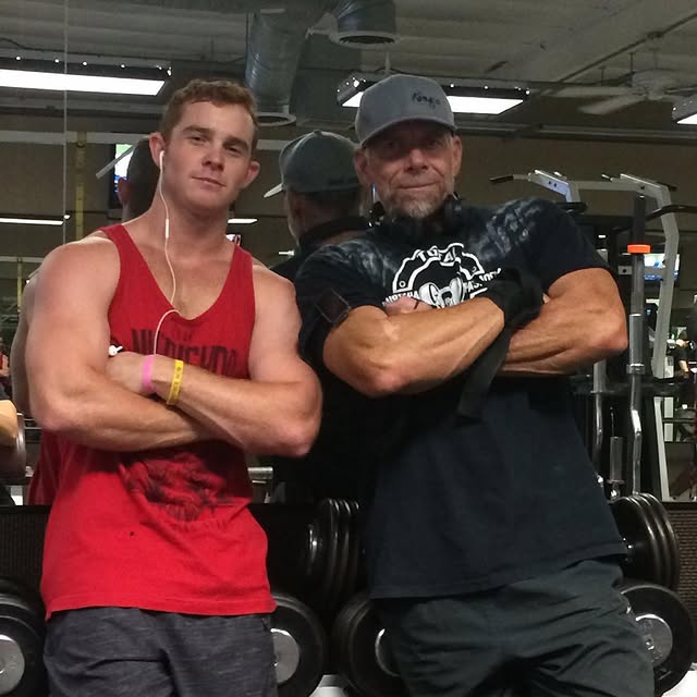 Mark passing down some wisdom to the young buck himself @cgrady20