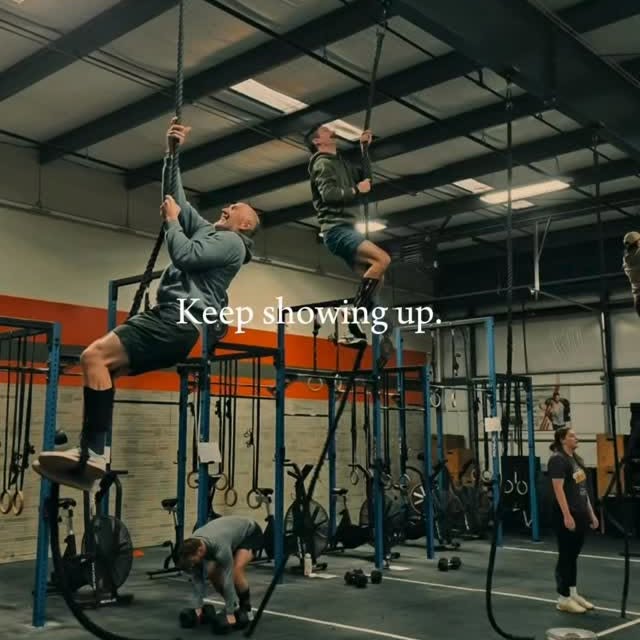 Keep showing up 💪