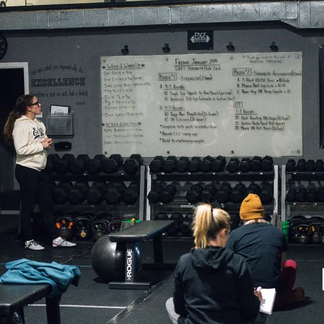 Focused with a plan, and determined with an objective.

You won’t find random or workou…