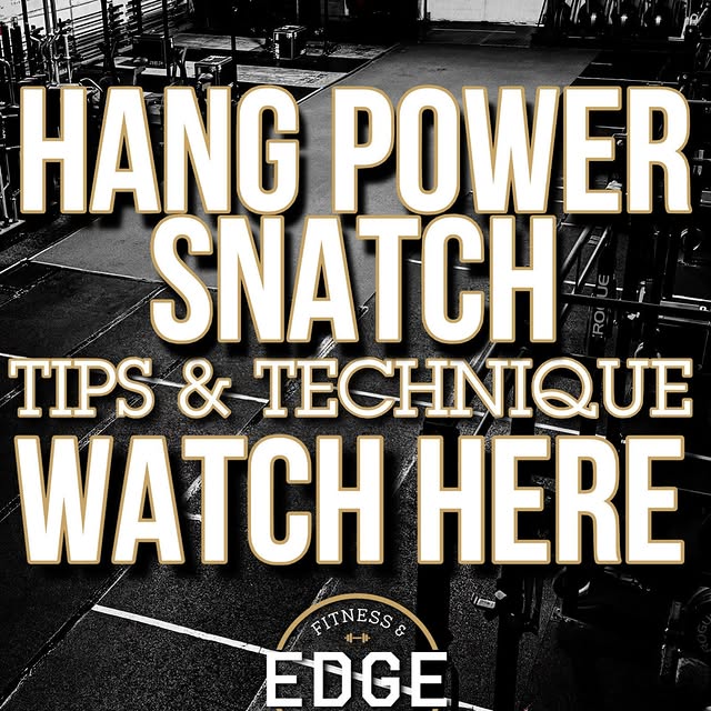 💥HANG POWER SNATCH TIPS!💥

Check out this quick 2 minute Hang Power Snatch tutorial t…