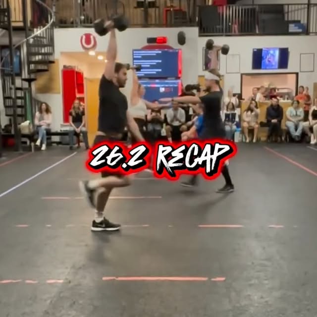 26.2 was a grind. 

Overhead lunges.
Snatches.
Pull-ups → Chest-to-bar → Muscle-ups.

1…