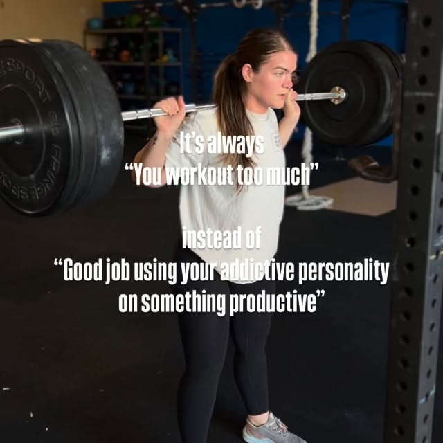 CrossFit is our addiction of choice😉