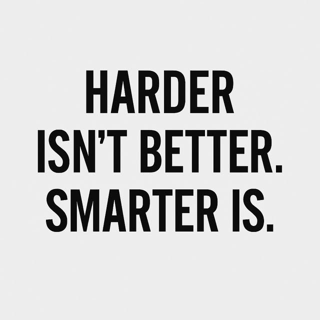 ❌The biggest lie in fitness is that “harder = better.”

I used to buy into it myself.
P…