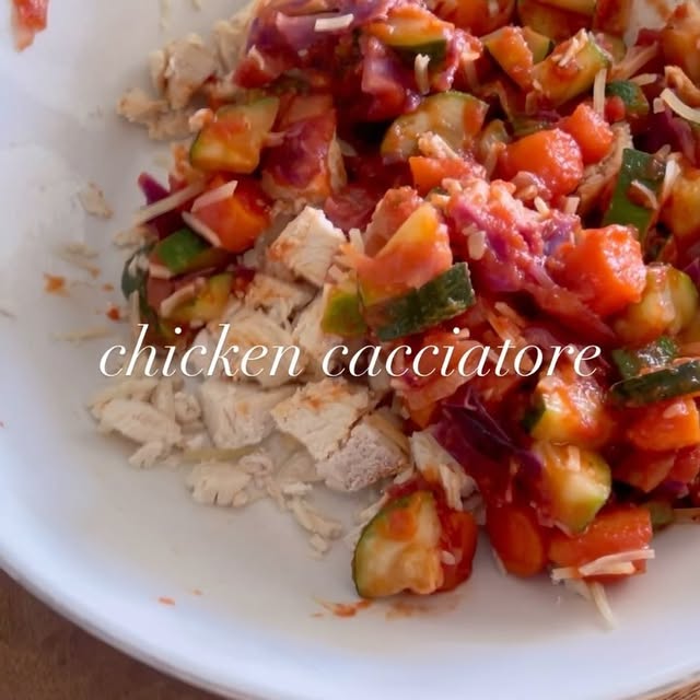 Simple, high protein packed dinner!  Try this super simple, spin off of spaghetti. 

Sh…
