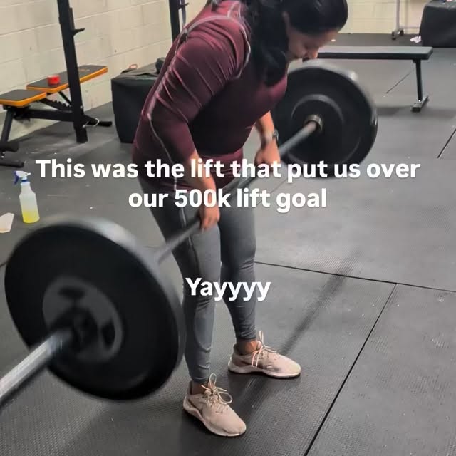 500k pounds lifted this month...no problem..thanks to everyone online and in the gym..W…