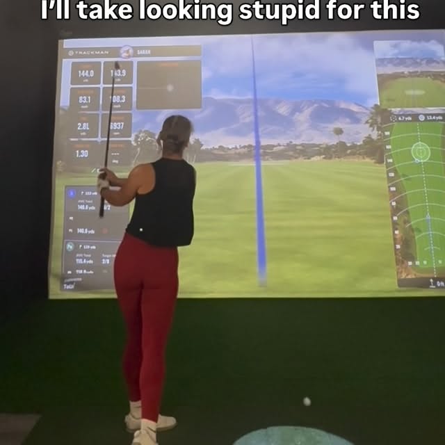 I said what I said 🤷🏼‍♀️ 
.
.
.
.
#golf #fitness #golfswing #golf #girlswhogolf