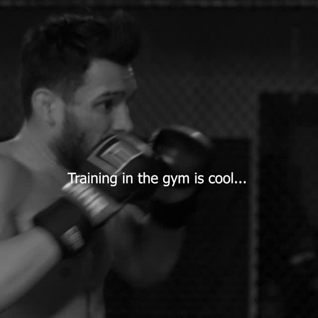 Most will NEVER know. 
Training is cool
Sparring is cool
Watching is cool......
Do is B…
