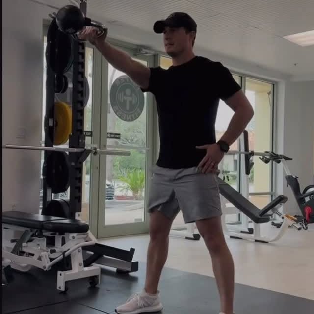 Swing, Sweat, Repeat. Use these kettlebell lifts for  a high-intensity, full-body exerc…