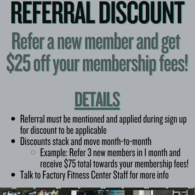 New referral program is going live! 🔥🔥🔥

Training partners are always great to have …