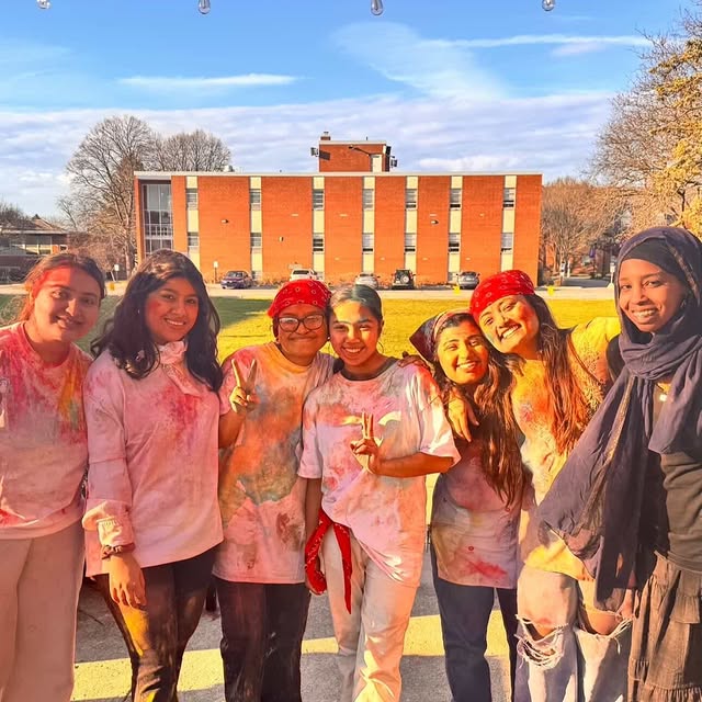 Capital's Asian American Association celebrated Holi with a pop of color 🎨🌸

Holi, al…