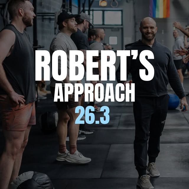 26.3 Coach Robert’s Approach 🔥

It’s long, burpee-heavy, and the barbell keeps getting…