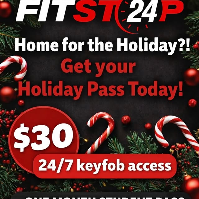 Just in time for the holiday season! 🎁 

Sign up at your local Fitstop24 today! #fitst…