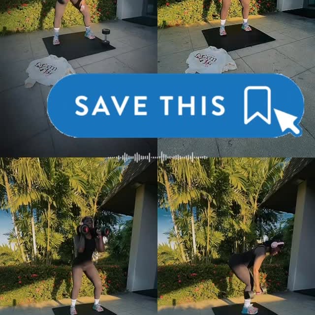 SAVE THIS — use it on your next trip or your next full body workout day!

This is a des…