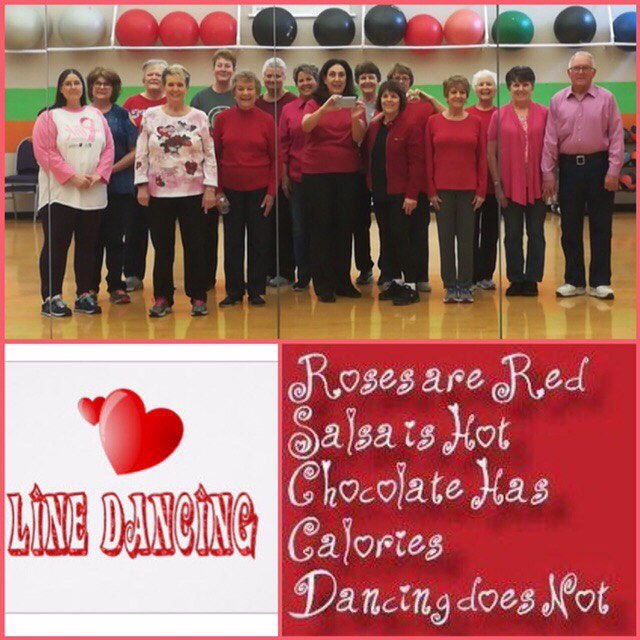 Join us for line dancing on Wednesday’s at 10:15 🕺 💃