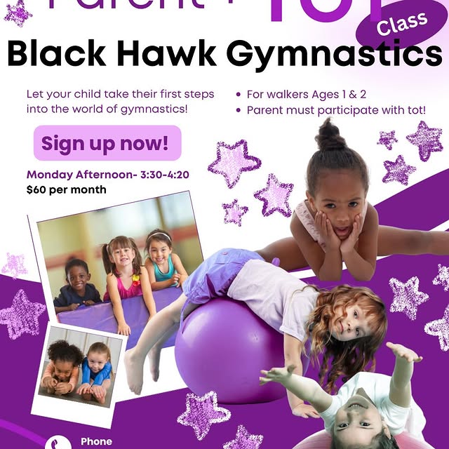 New flash: We have a few spots open in our parent tot class! Call today to save your spot!