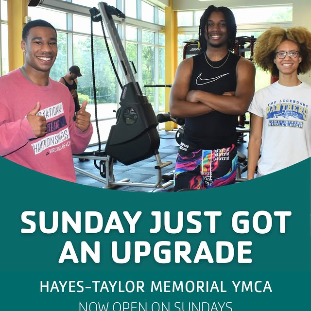 Your weekend routine just leveled up. 💪⁠
⁠
The Hayes-Taylor Memorial YMCA is now open …