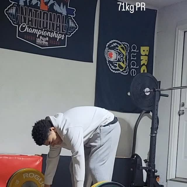 156 pounds
See you April 18.
#weightlifting #olympicweightlifting #cleanandjerk #usawei…