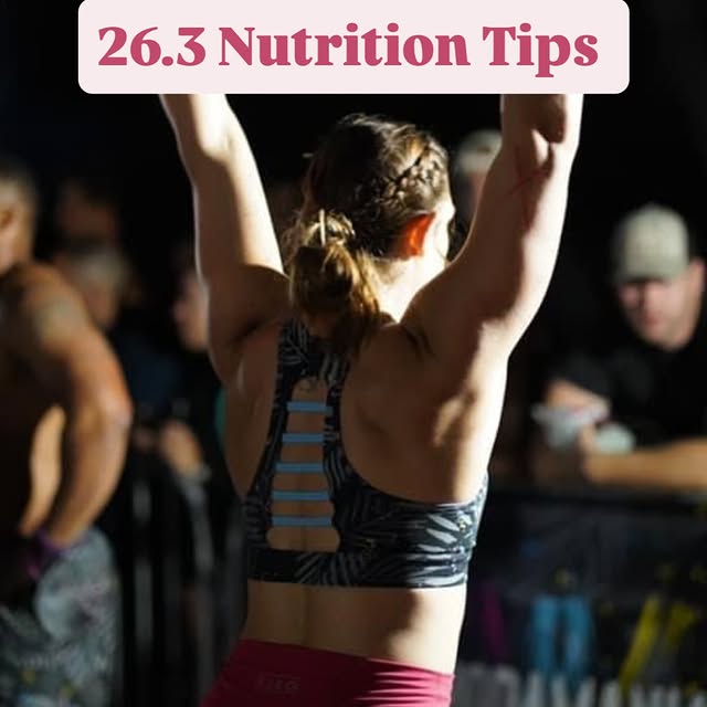 It’s the final CrossFit Open Workout and it’s a doozy! 😮‍💨😮‍💨 big thing is carbs an…