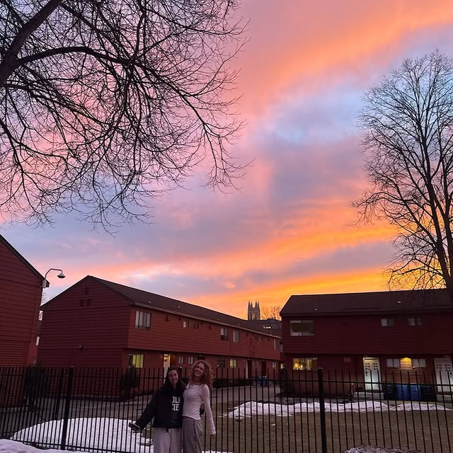 Can every Sunday sunset look like this!!?? 🌅 #bc360 Photo: Jennifer Aikman '28, @jjens…