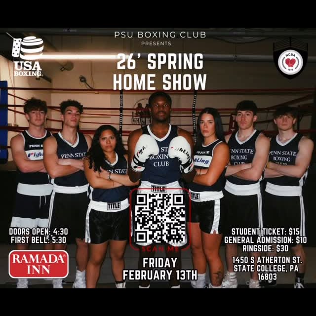 Come out and support these student athletes for some great Friday night fights. Penn st…