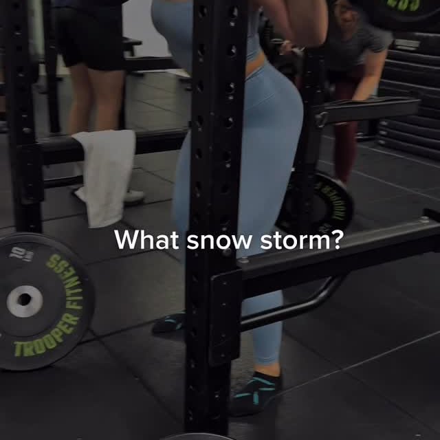 Rain… Hail… Snow… All we know go! 💪😤💚