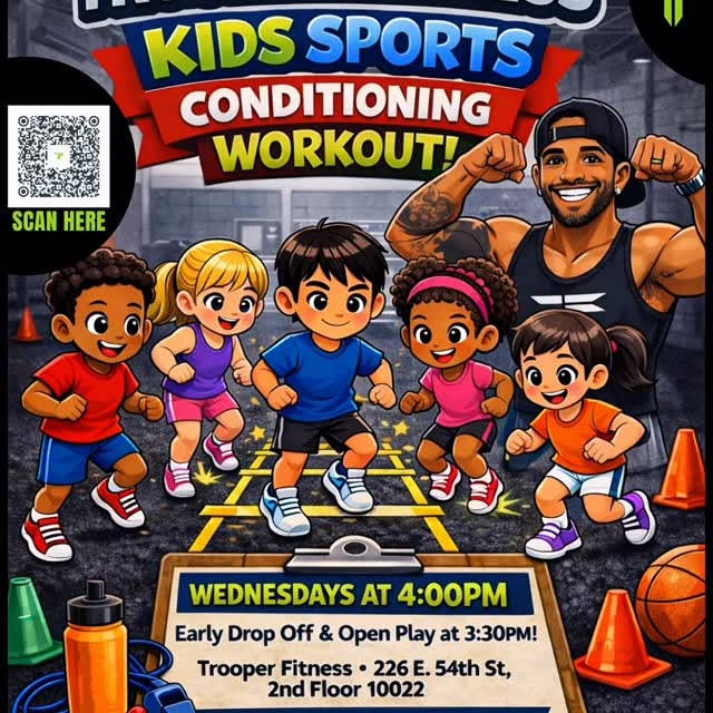 Would you sign your kids up for skillz, drillz and thrillz for the Trooper Kidz⁉️💪💚

…