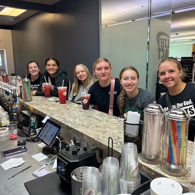 Thanks Faribo volleyball for stopping in today!