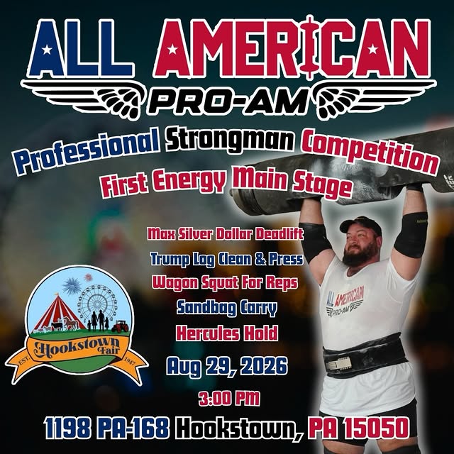 The All American Pro‑Am Returns to the 80th Annual Hookstown Fair 
 
We’re back on the …