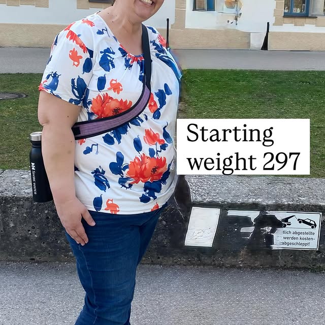 Julie has stuck with it!  She has been up and down, just like anyone who’s trying to be…