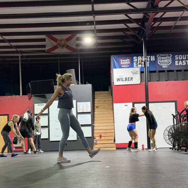 WOD 260327
The CrossFit Games Qualifier WOD 1 
For time:
(With a 12m cap) 
10 50ft Shut…