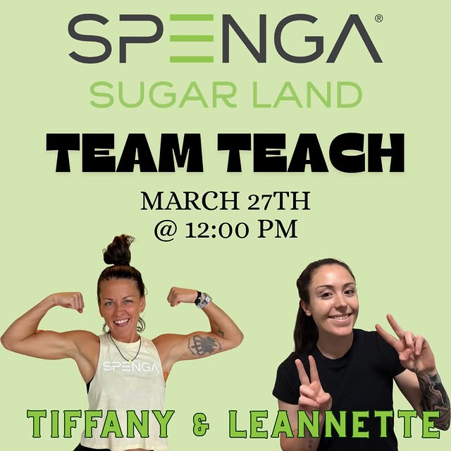 Two instructors. One epic workout. 💥
Tiffany & Leannette are teaming up for a high-ene…