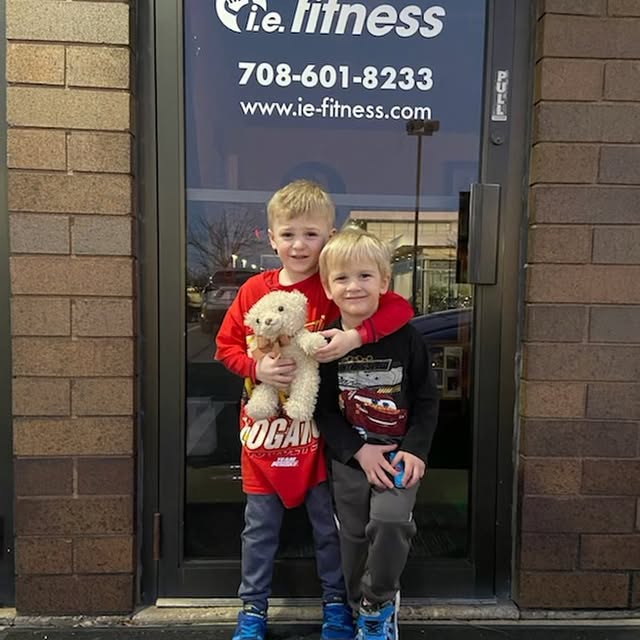 Just a couple of cousins hanging at ie!