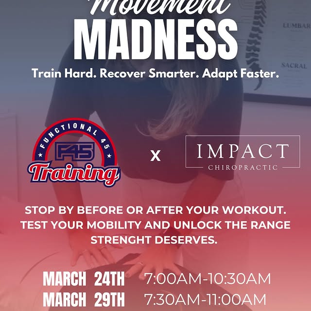 We’ll be at @f45_training_greenmountain not once but TWICE this week for Movement Madne…