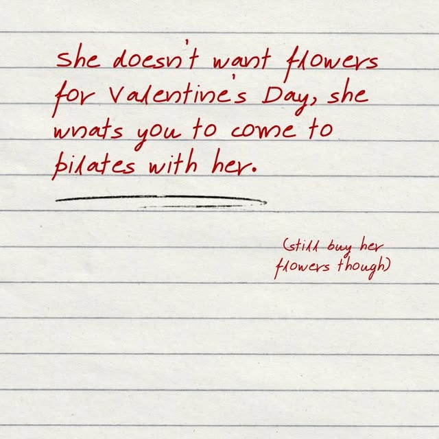 Bring your man Saturday 2/14 (for free!)
8:30 and 9:30
(Don’t warn him😉)

Book in the …
