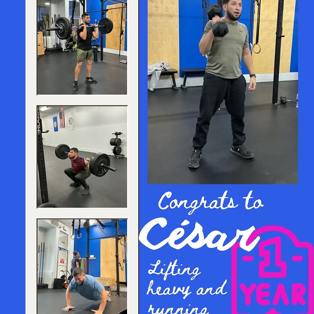 Congrats to César for hitting the one year mark as a member!  It's been a blast to watc…
