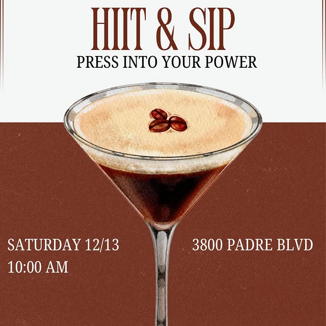 HIIT & Sip is HERE! 🔥🍸

We’re kicking off Merry Martini Night the right way — with a …