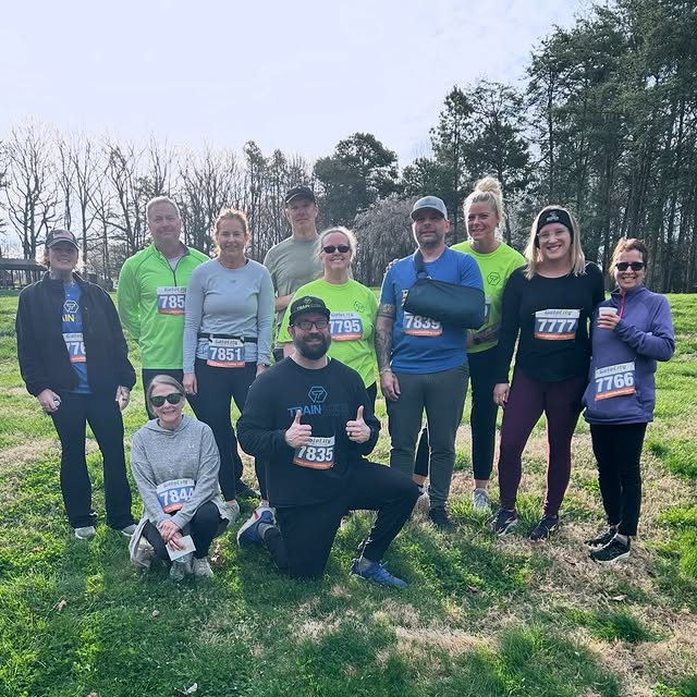 Feed Stokes 5k is in the books for Team Trainhour! ✅🏆 A first 5k for some, medal winne…