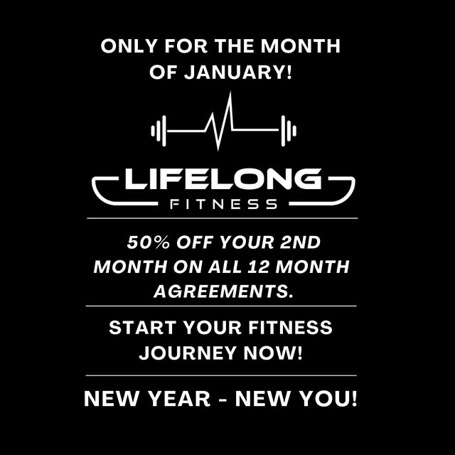 New year, new you! Take advantage of our exclusive 2026 offer and jumpstart your fitnes…