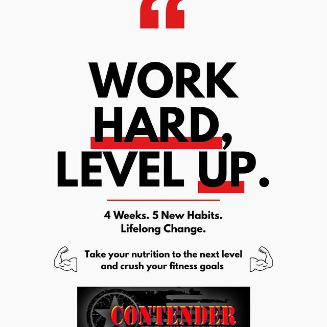 LEVEL UP LIFESTYLE CHALLENGE 🙌

We’re excited to officially announce our 4-Week LEVEL …