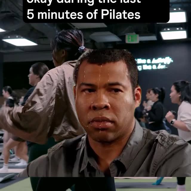 me pretending I’m okay during the last 5 minutes of Pilates
while my core is shaking, m…