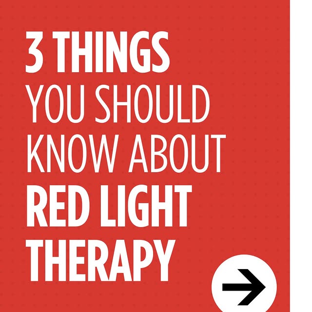 The most underrated room in the gym. 🔴 
Swipe to find out what Red Light Therapy actua…