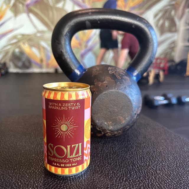 We had a private tasting of @drinksolzi yum!!!! A delicious blend of espresso and tonic…